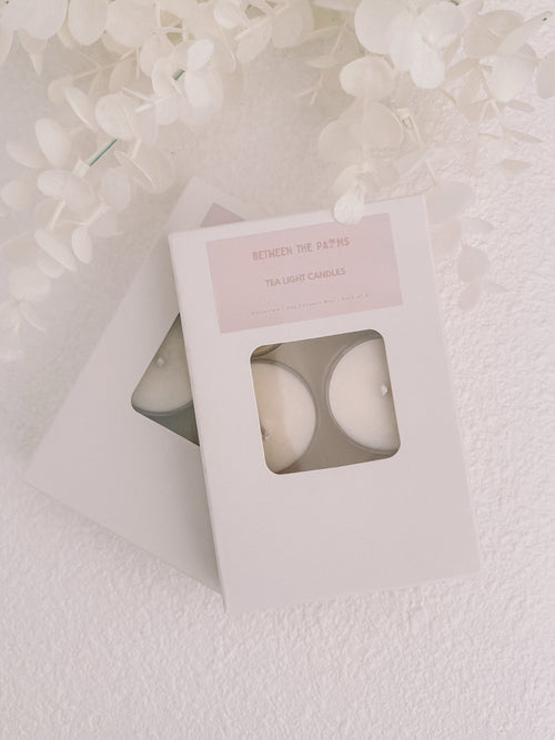 Unscented Tea Light Candles