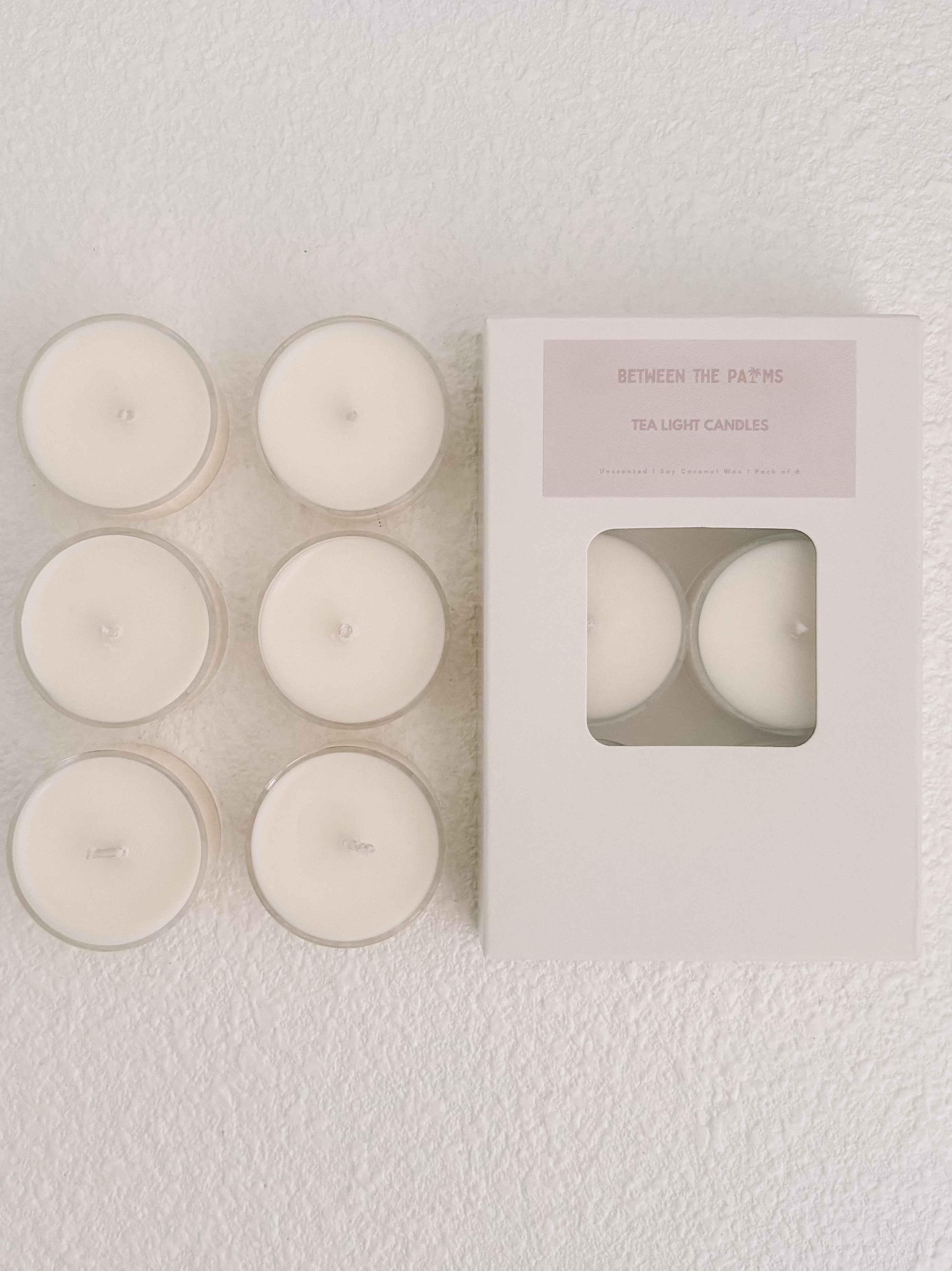 Unscented Tea Light Candles