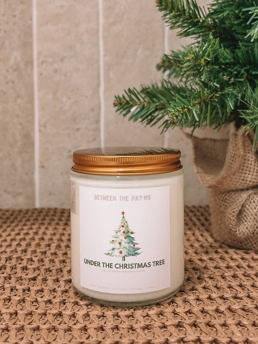 UNDER THE CHRISTMAS TREE - Limited edition Christmas Candle